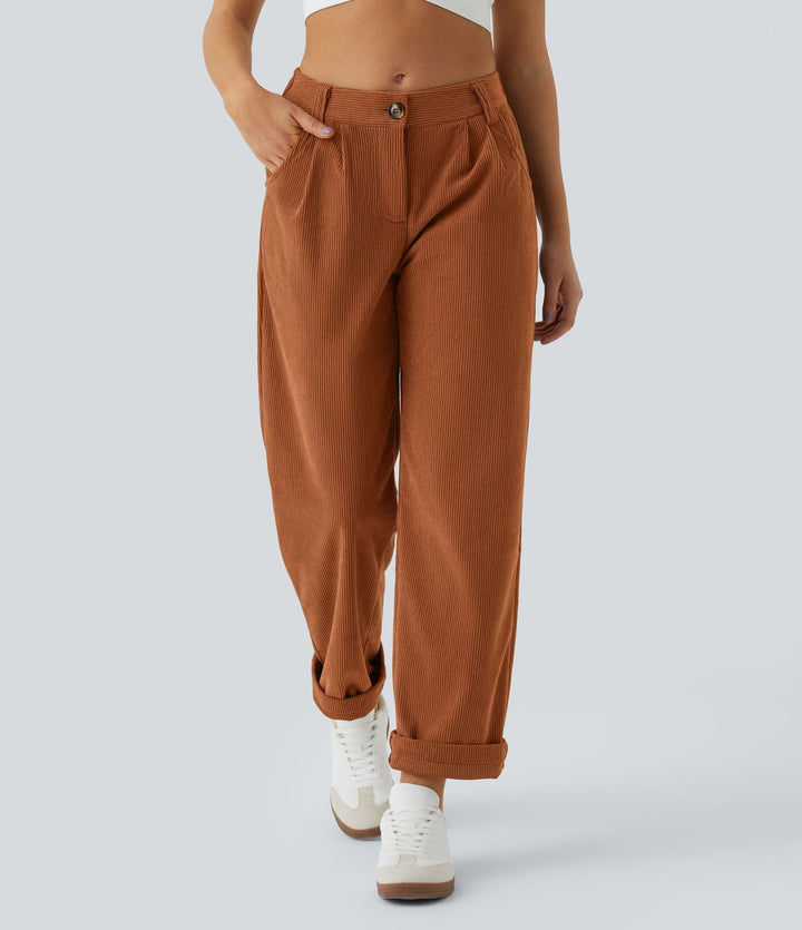 Corry | Casual Corduroy Broek