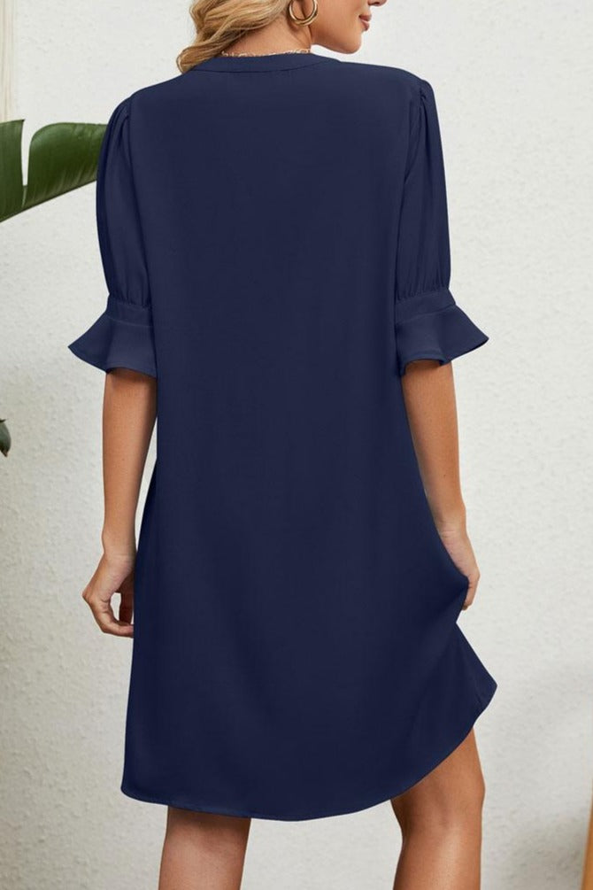 Emélie | Elegante Jurk met V-Hals