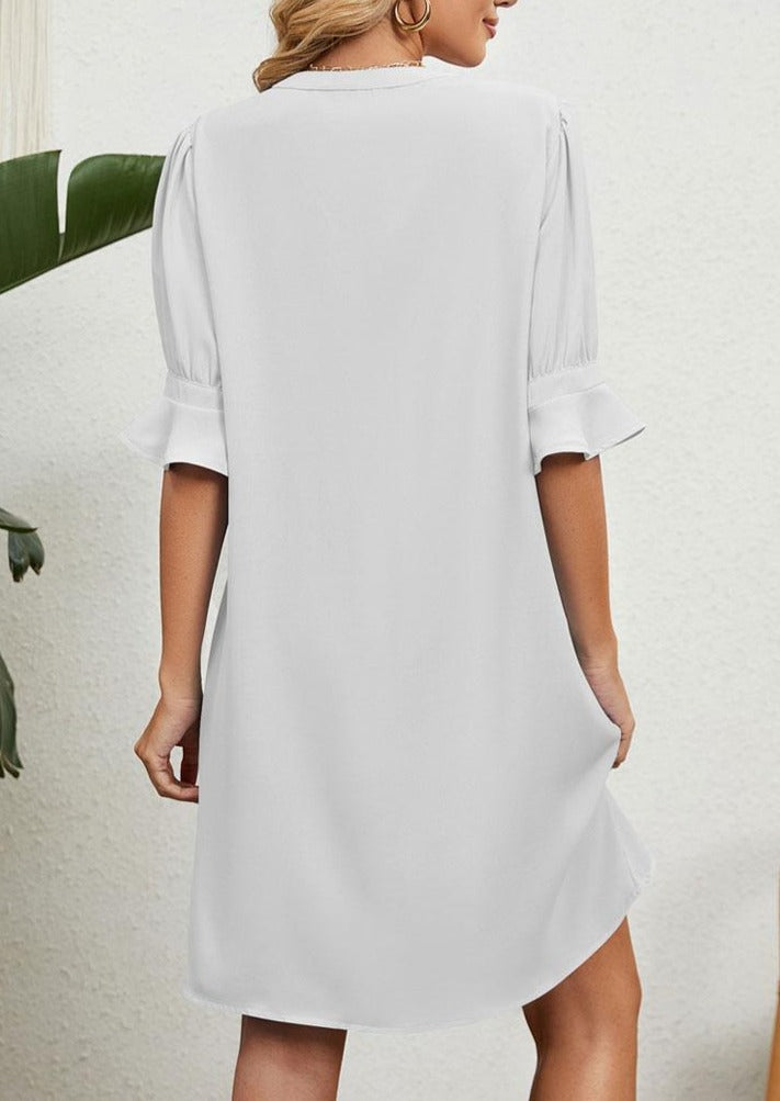 Emélie | Elegante Jurk met V-Hals