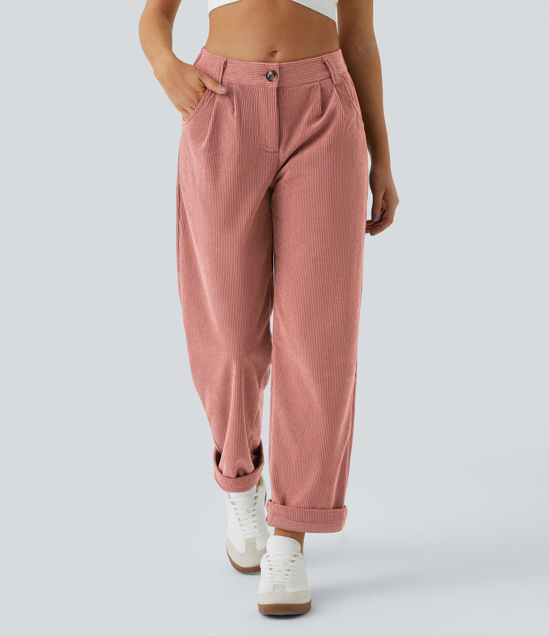 Corry | Casual Corduroy Broek