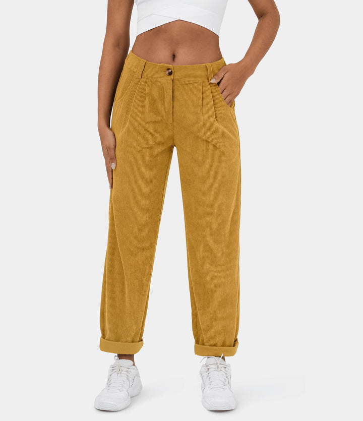 Corry | Casual Corduroy Broek