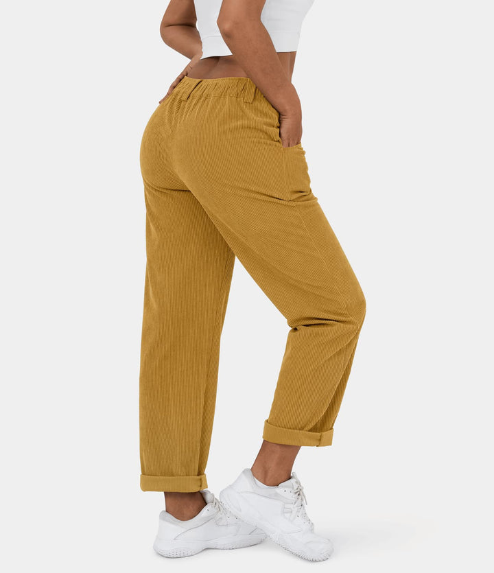 Corry | Casual Corduroy Broek