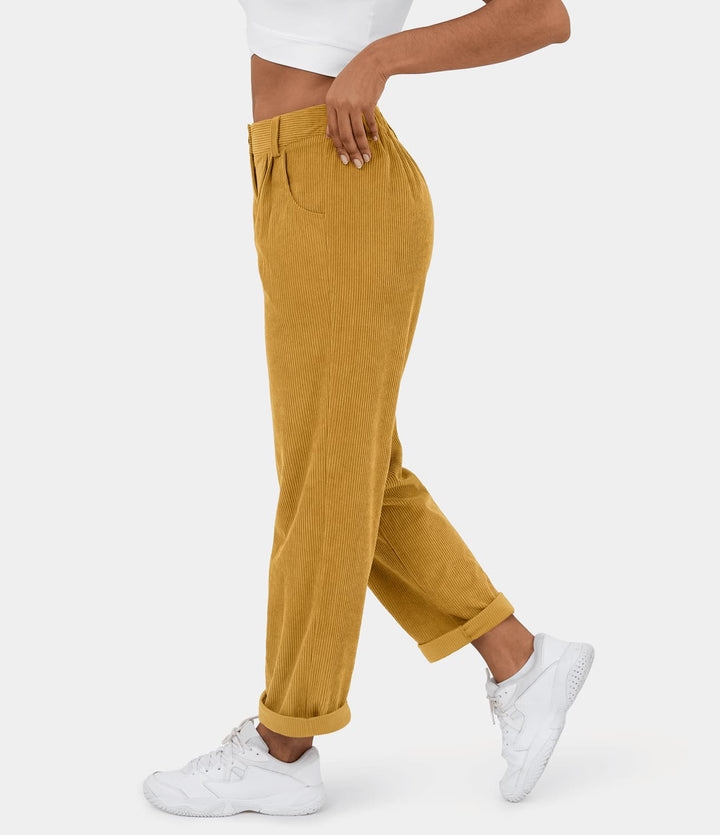 Corry | Casual Corduroy Broek