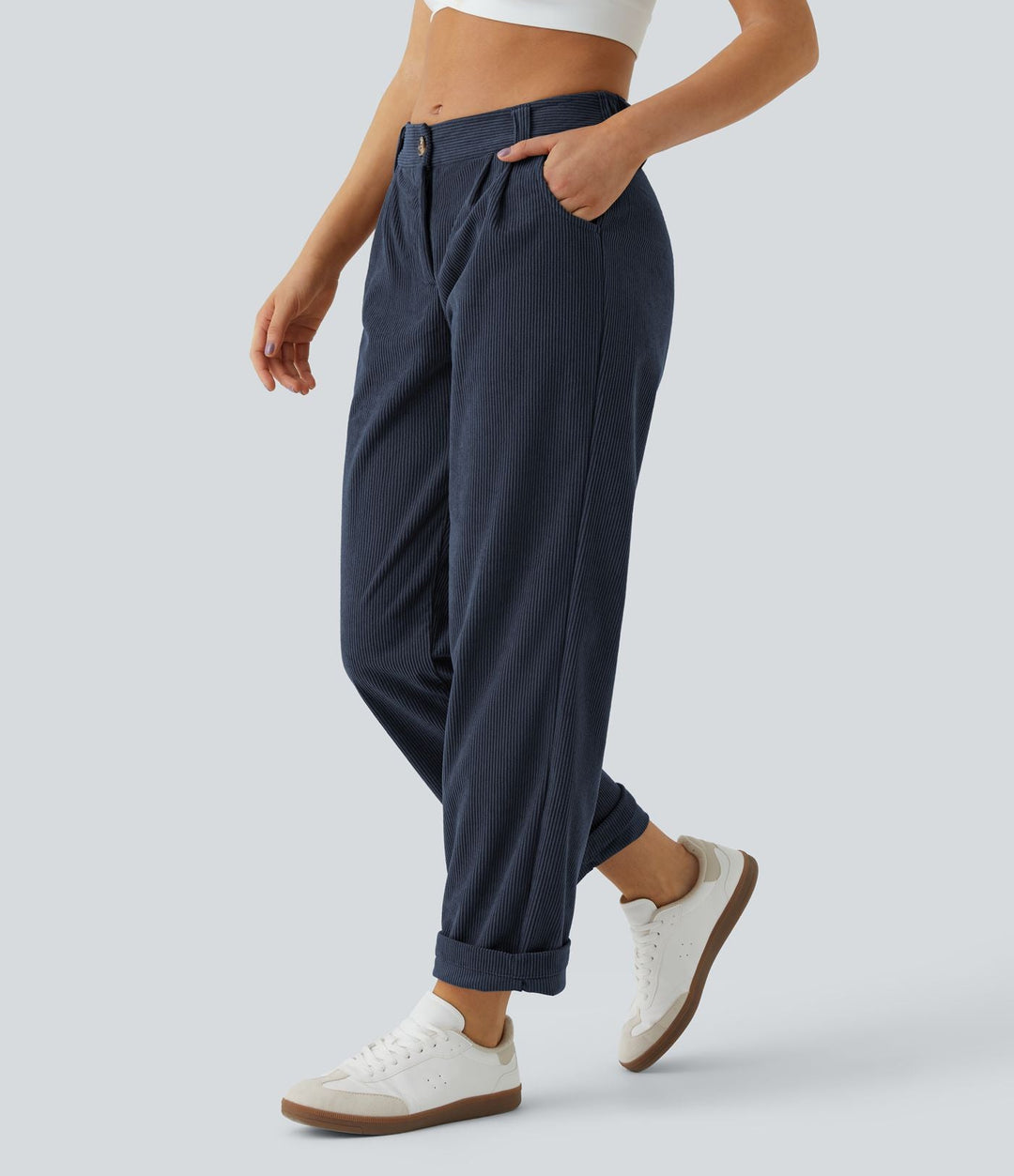 Corry | Casual Corduroy Broek