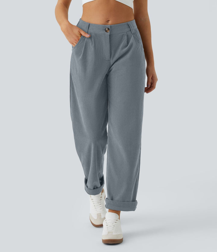Corry | Casual Corduroy Broek