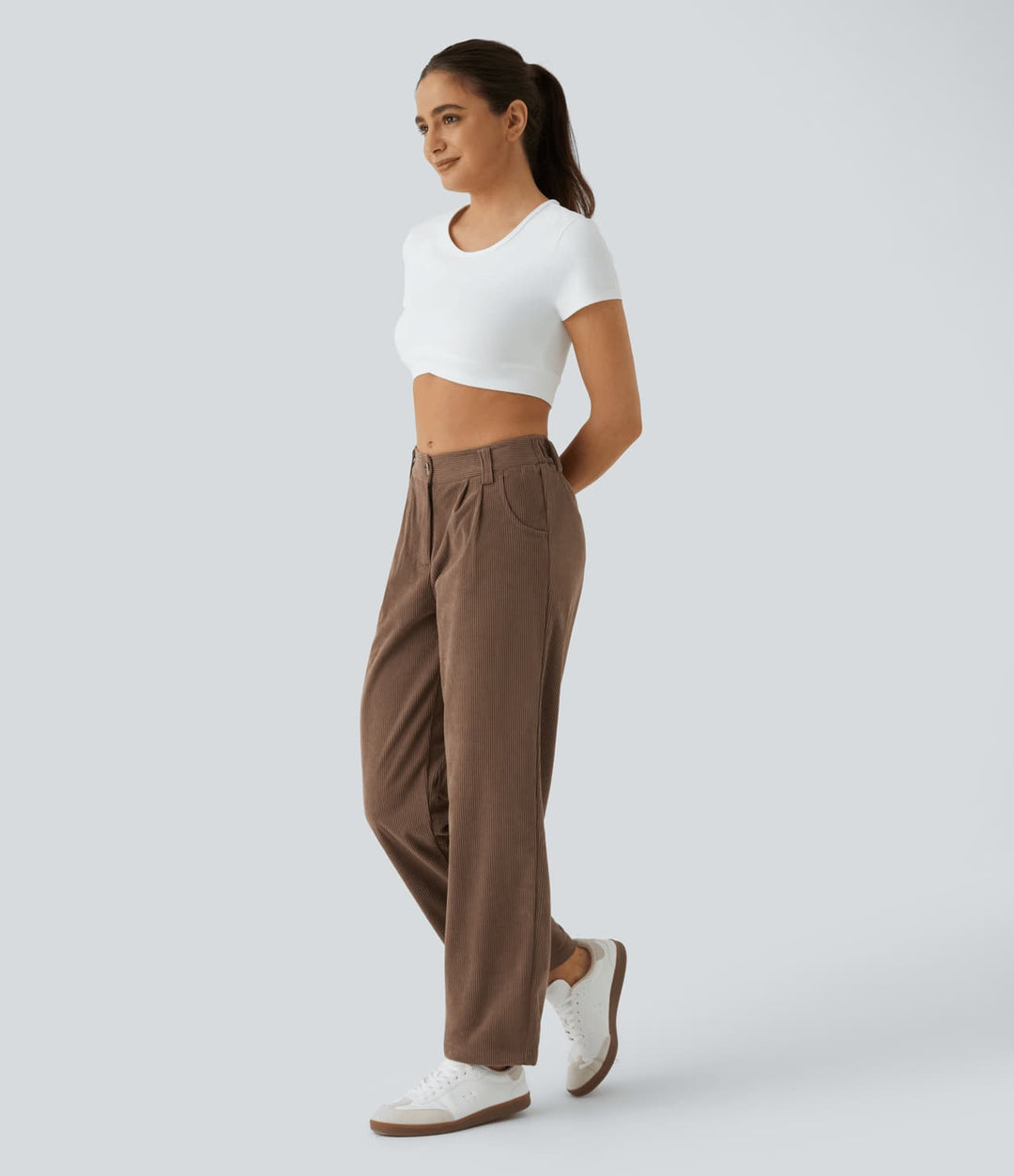 Corry | Casual Corduroy Broek