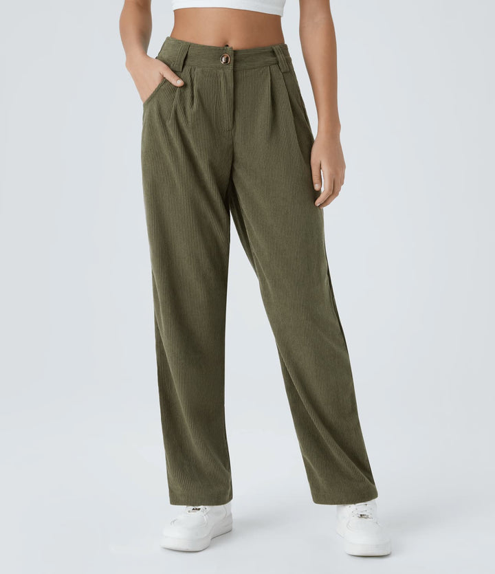 Corry | Casual Corduroy Broek