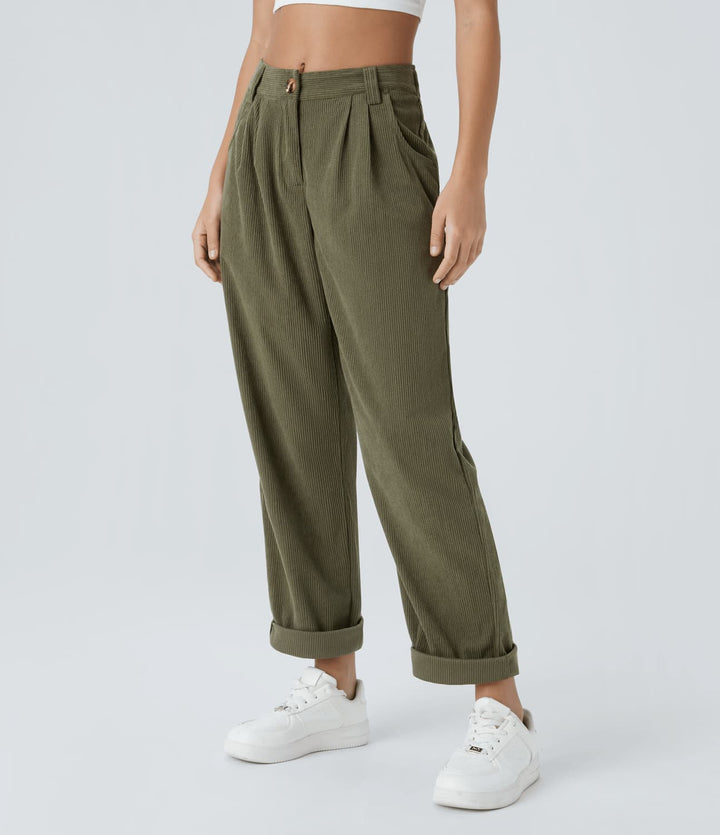 Corry | Casual Corduroy Broek