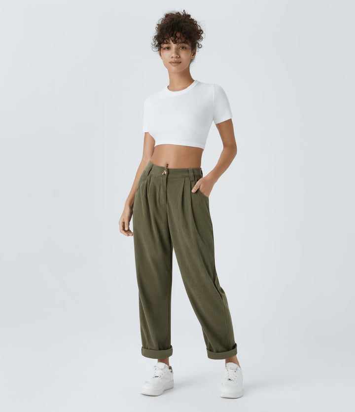 Corry | Casual Corduroy Broek