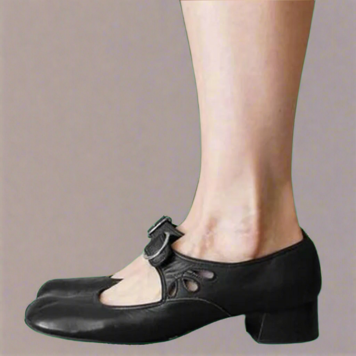 Gio™ - Orthopedische leren sandalen met een comfortabele sleehak