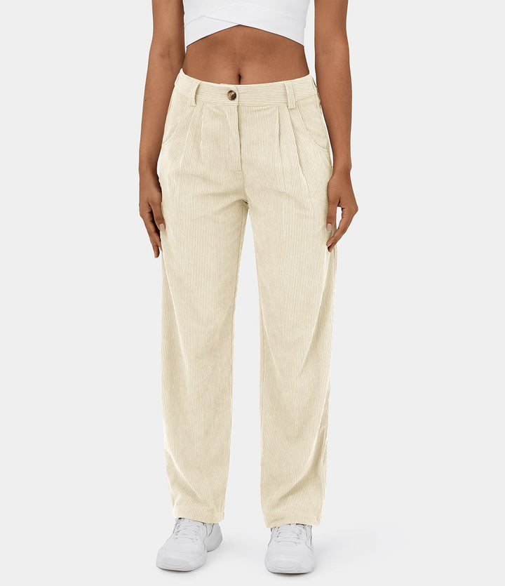 Corry | Casual Corduroy Broek