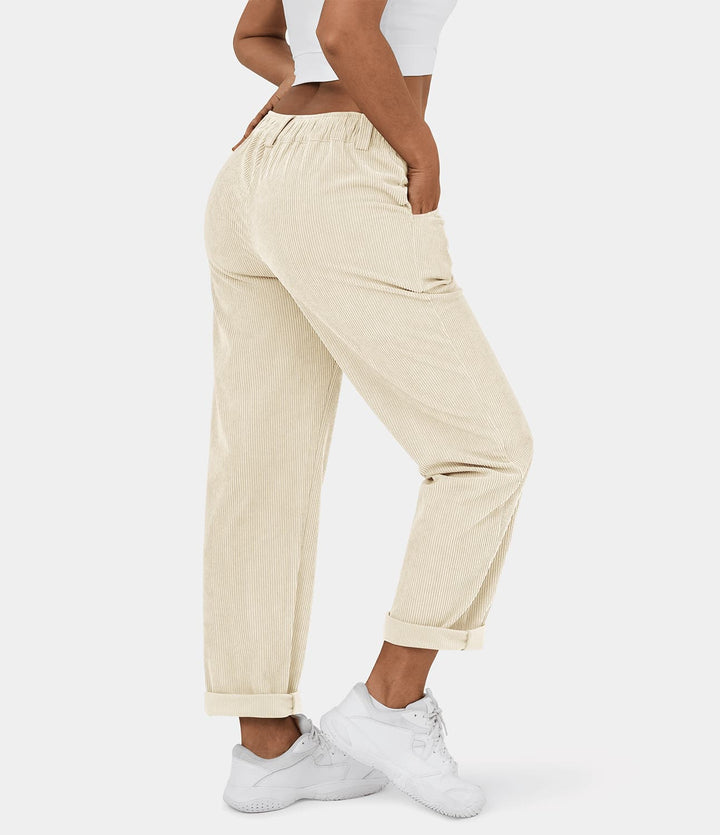 Corry | Casual Corduroy Broek