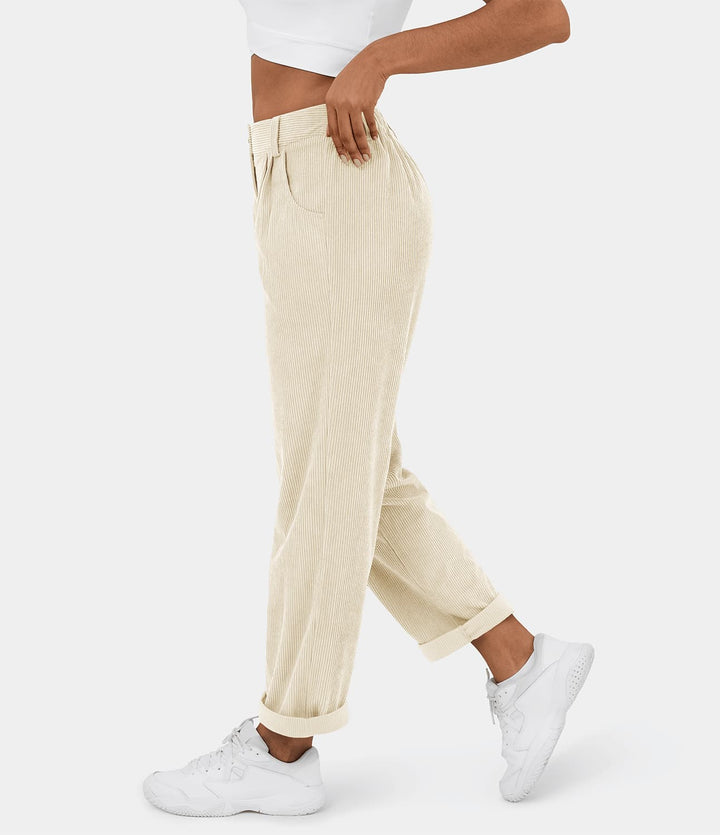 Corry | Casual Corduroy Broek
