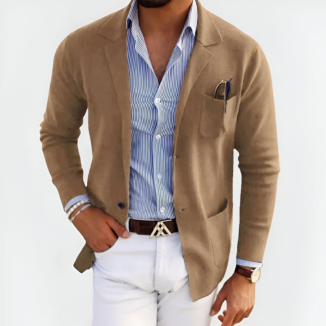 Andreas™ Licht en elegant jas voor heren
