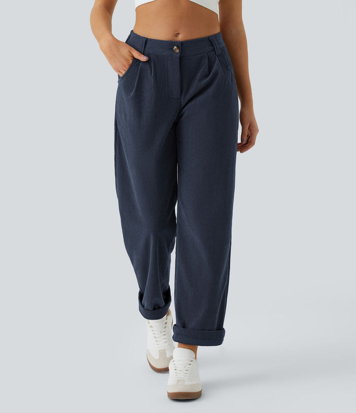 Corry | Casual Corduroy Broek