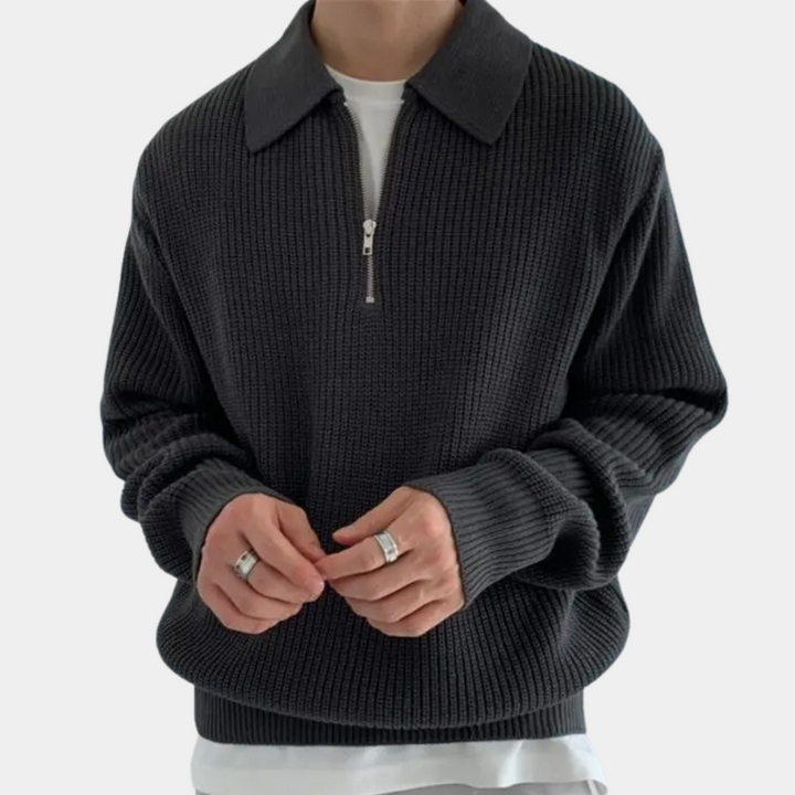 Noah - Half Zip Sweater Voor Heren
