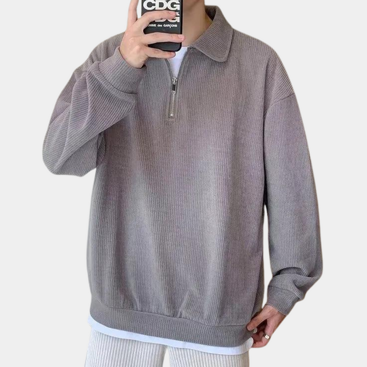 Noah - Half Zip Sweater Voor Heren